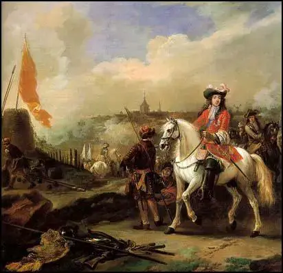 The Duke of Monmouth fighting at Maastrict in 1673.