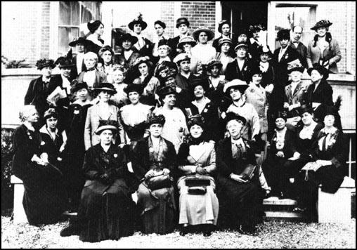 Members of the Women's Peace Party in 1915