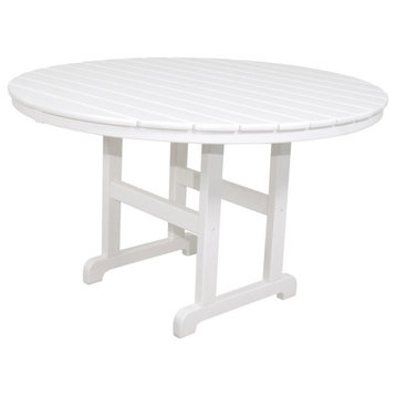 Ivy Terrace Classics Round 48" Dining Table, White