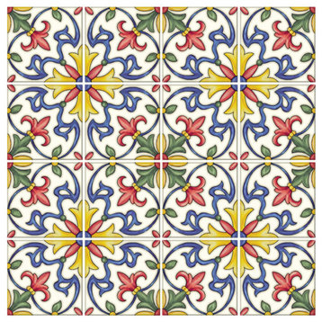 Tuscan Tile Peel & Stick Backsplash Tiles, Panel
