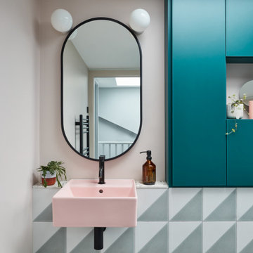 Colourful Yet Calm Family Home - Shower Room