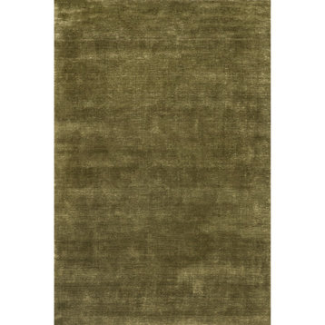 Nuloom Arvin Olano Arrel Speckled Wool-Blend Area Rug, Verdant Green 8'x10'