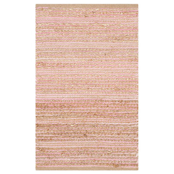Safavieh Cape Cod Collection CAP851 Rug, Light Pink, 2'x3'