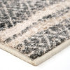 Palmetto Living by Orian Riverstone Pinnacle Cloud Gray Area Rug, 6'7"x9'6"