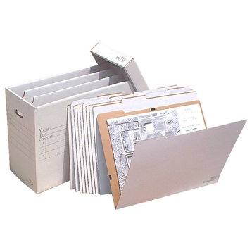 AOS Vertical Flat File Organizer - Stores Flat Items up to 18" x 24"