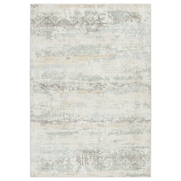Vibe by Jaipur Living Chantel Trellis Gray and Green Area Rug 9'10"x14'