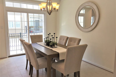 Example of a dining room design in Richmond
