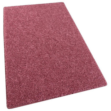 Round 3' Shaw, Om Ii Dusty Pink Rose Carpet Area Rugs