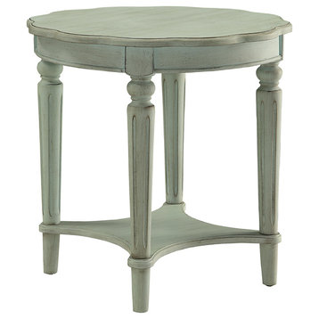 Fordon End Table, Antique Green
