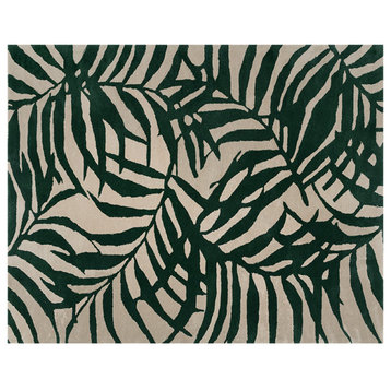 Palma Hand-Woven Rug Green/Beige 8' X 10', Green