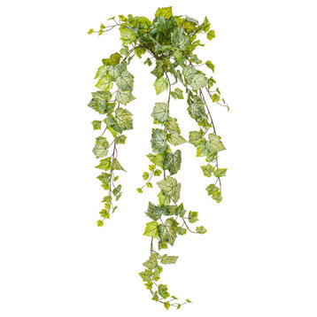 Vickerman Green & White Grape Hanging Bush, Green, 51"