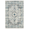 Safavieh Couture Evoke Collection EVK220 Rug, Ivory/Grey, 5'1" X 7'6"