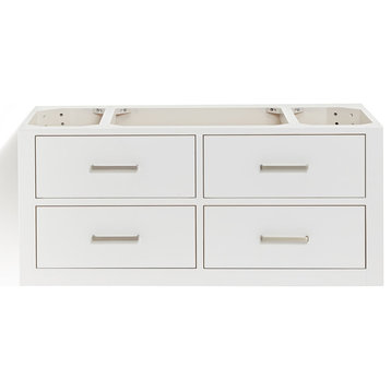 Ariel W042S-BC Hutton 42" Single Wall Mounted Vanity Cabinet Only - White