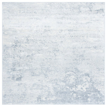 Safavieh Brentwood Collection BNT822A Rug, Ivory/Grey, 12' X 12' Square