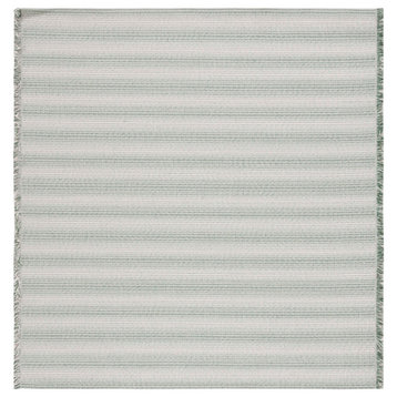 Safavieh Augustine Collection AGT501 Rug, Ivory/Green, 6'4" x 6'4"