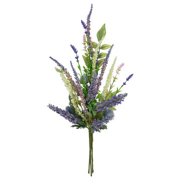 21" Lavender Artificial Floral Bundle