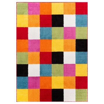 Well Woven Star Bright Multi Area Rug, 7'10''x10'6''