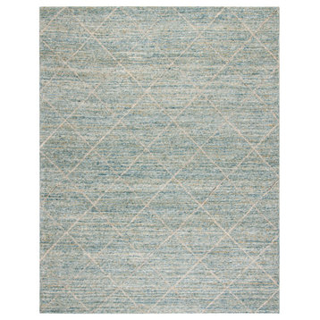 Safavieh Marquee Collection HIM423M Rug, Blue, 10' X 14'