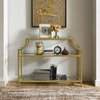 Aimee Glass Console Table