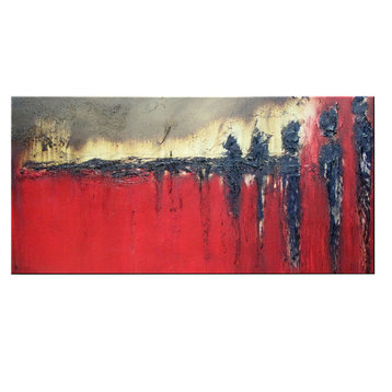 "Waiting" Abstract Modern Canvas Painting Contemporary Fine Art Giclee by ELOISE