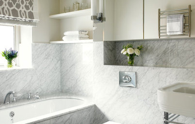 9 Beautiful Bathrooms Where Marble Steals the Show