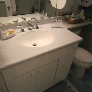 Countertop Over the Toilet