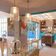 Houzz Tour: Candy Hues Meet Industrial Chic in a London Warehouse
