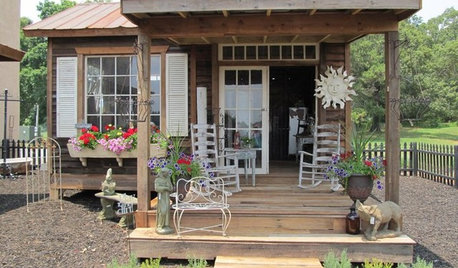 A Potting Shed Puts a New Spin on Old Treasures