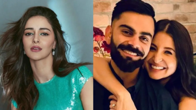 Ananya Panday REACTS to Virat Kohli and Anushka Sharma’s love story