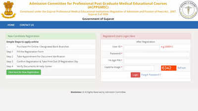 Gujarat NEET PG Counselling 2024 Round 1 Registration Begins at medadmgujarat.org; Check Direct Link Here