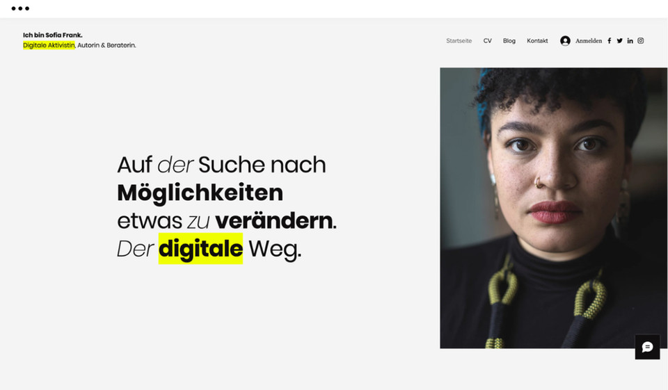 Website-Templates mit Scrolling-Effekt