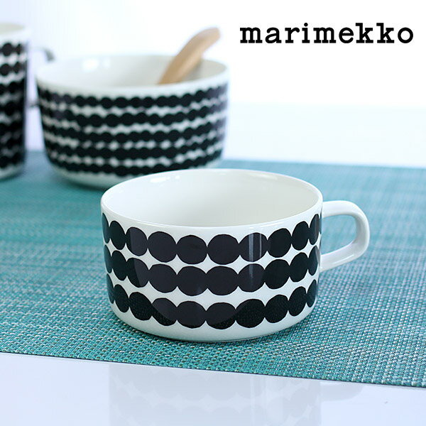 マリメッコ ( marimekko ) TEA CUP ( ティーカップ ) SIIRTOLAPUUTARHA （ シイルトラプータルハ ） ドット柄 Rasymatto ( ラシィマット ) 【 正規販売店 】