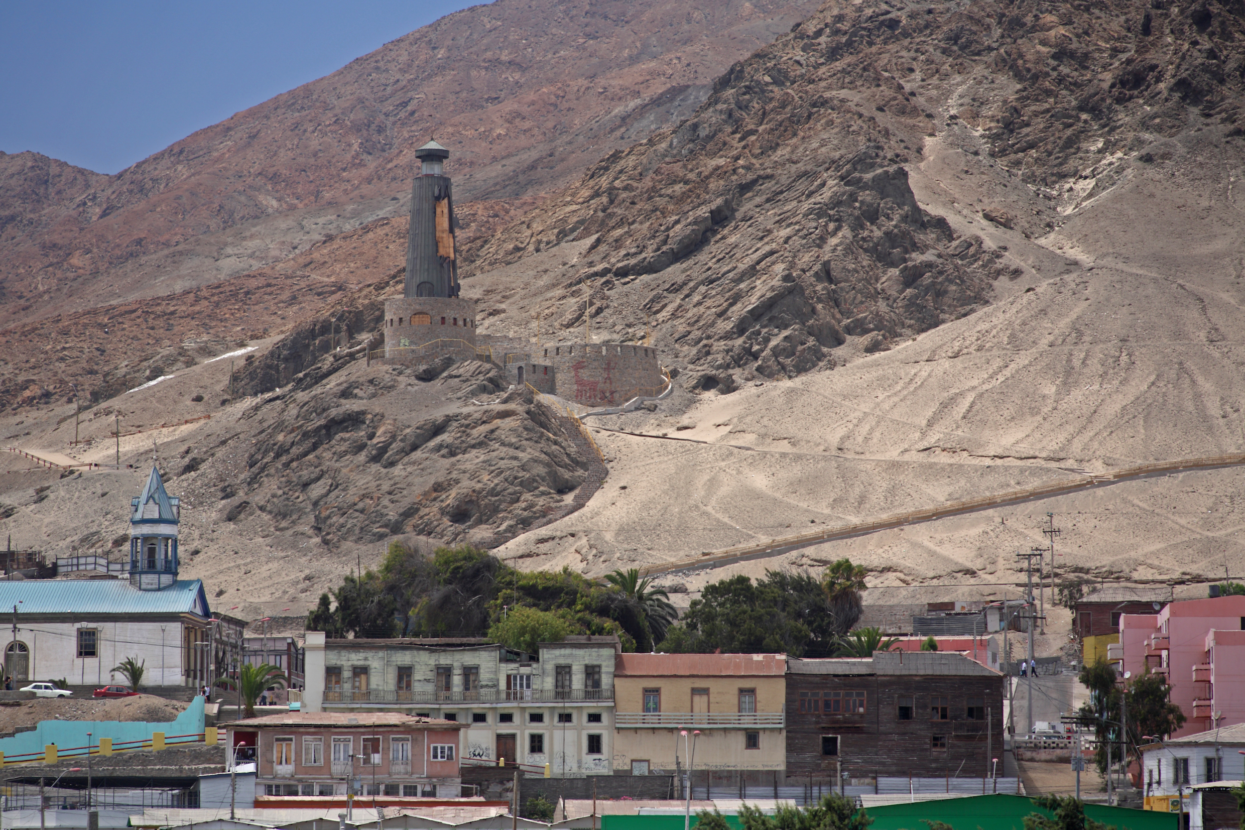 智利阿塔卡馬沙漠（Atacama Desert）銅礦小鎮