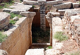 A tomb at Ras Ibn Hani