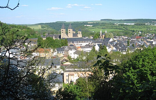 Vue générale depuis la colline de Trooskneppchen