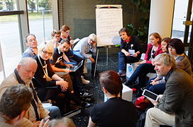 barcamp session at OER Conference 2014