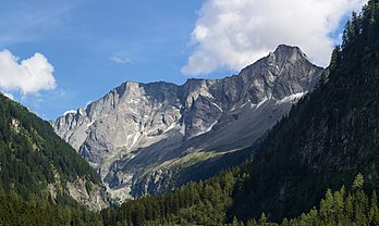 Vista do Säuleck (3086 m) no Parque Nacional do Alto Tauern, próximo a Mallnitz, Caríntia, Áustria. (definição 10 284 × 6 148)