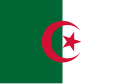 Flag of Algeria.