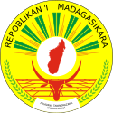 Coat of arms of Madagascar.