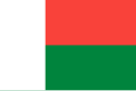 Flag of Madagascar.