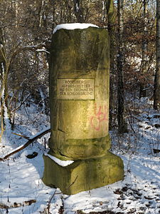 A piece of debris from Brunswick Castle