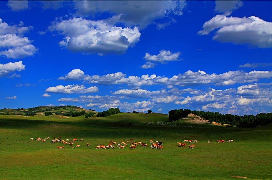 Check out the spectacular views along a 180-kilometer road in Chengde, North China\'s Hebei Province. Named \