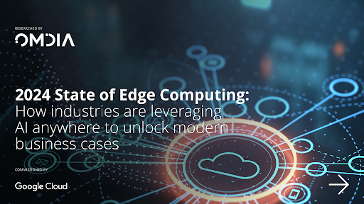 Promotional for 2024 state of edge computing report