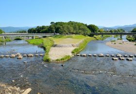 京都　鴨川デルタ