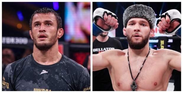 Undefeated Usman Nurmagomedov takes on Alexander Shabliy in the main event on Sept. 7 at Pechanga Arena.