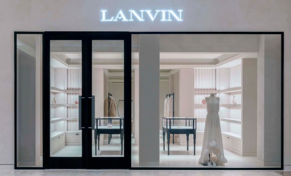 The brand founded as a hat shop by Jeanne Lanvin in the late 1880s sells an women’s and men’s clothing and accessories.