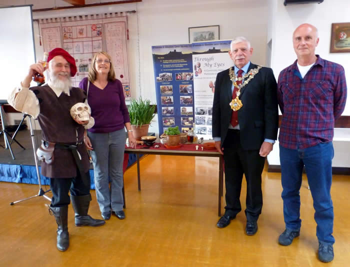 Pembroke&Monkton Local History Society's Tudor Morning in Pembroke Town Hall