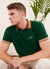 HQ Knitted Polo | Cotton | Forest