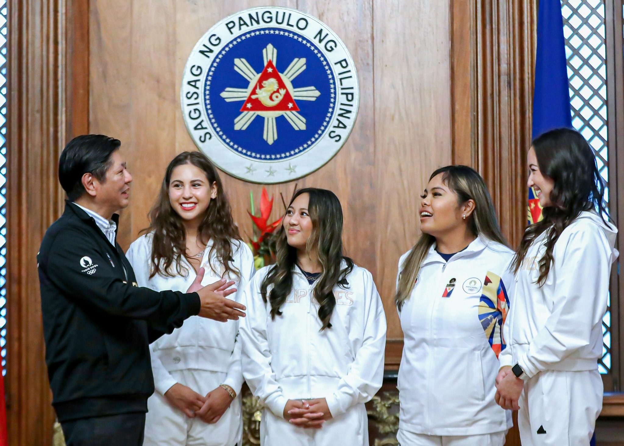 Olympic golfer Ardina, gymnastics trio get own Malacañang heroes’ welcome