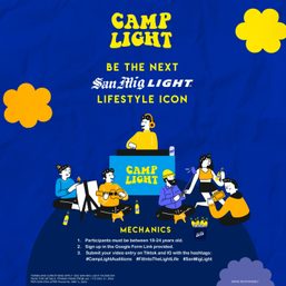 This is your chance to become a lifestyle icon for San Mig Light